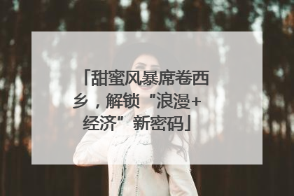 甜蜜风暴席卷西乡，解锁“浪漫+经济”新密码